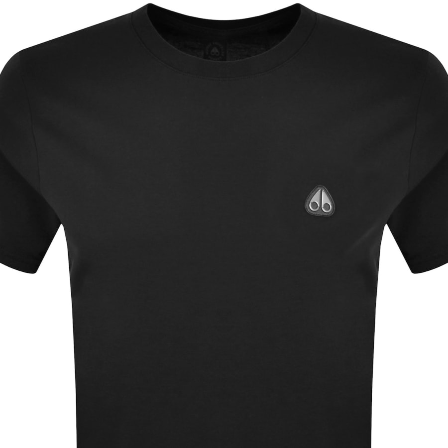 Moose Knuckles Crescent T Shirt Black | Mainline Menswear Canada